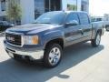 2010 Storm Gray Metallic GMC Sierra 1500 SLE Crew Cab 4x4  photo #1