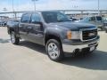 2010 Storm Gray Metallic GMC Sierra 1500 SLE Crew Cab 4x4  photo #2