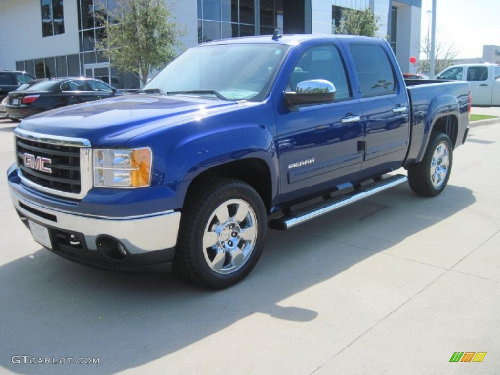 Blue gmc sierra #3