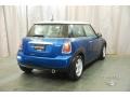 2008 Lightning Blue Metallic Mini Cooper Hardtop  photo #2