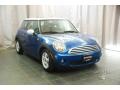 2008 Lightning Blue Metallic Mini Cooper Hardtop  photo #7