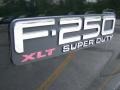 2002 Black Ford F250 Super Duty XLT SuperCab 4x4  photo #11