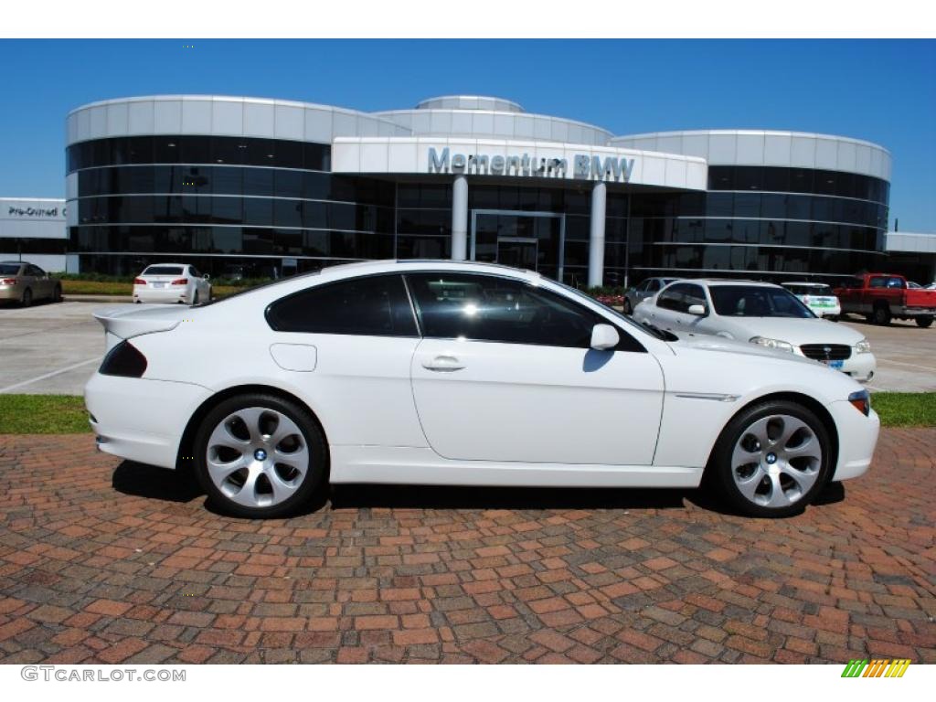 2007 6 Series 650i Coupe - Alpine White / Black photo #1