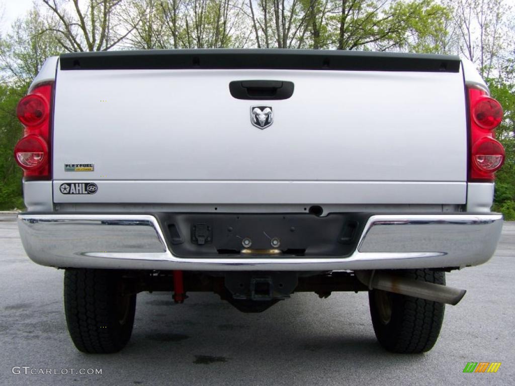2008 Ram 1500 TRX4 Quad Cab 4x4 - Bright Silver Metallic / Medium Slate Gray photo #6