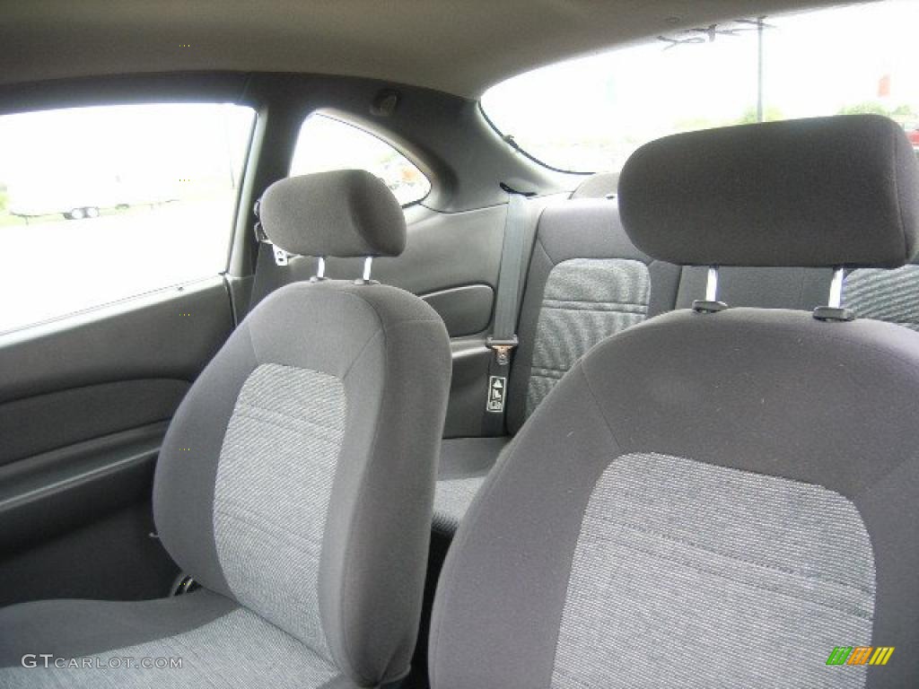 2002 Escort ZX2 Coupe - Bright Atlantic Blue Metallic / Dark Gray photo #12