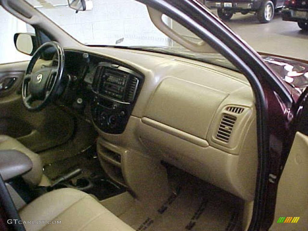 2001 Tribute LX V6 4WD - Chestnut Metallic / Beige photo #9