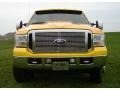 2006 Blazing Yellow Ford F350 Super Duty Lariat Crew Cab 4x4 Dually  photo #8
