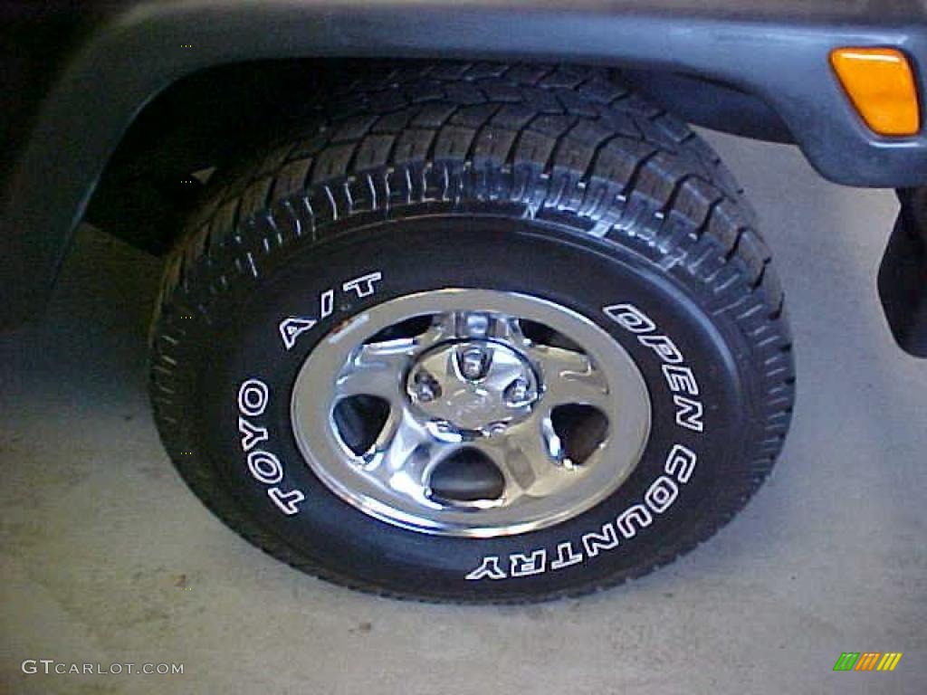 2002 Wrangler X 4x4 - Black / Camel Beige photo #4