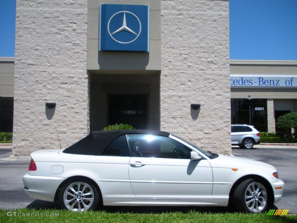 2004 3 Series 330i Convertible - Alpine White / Sand photo #5