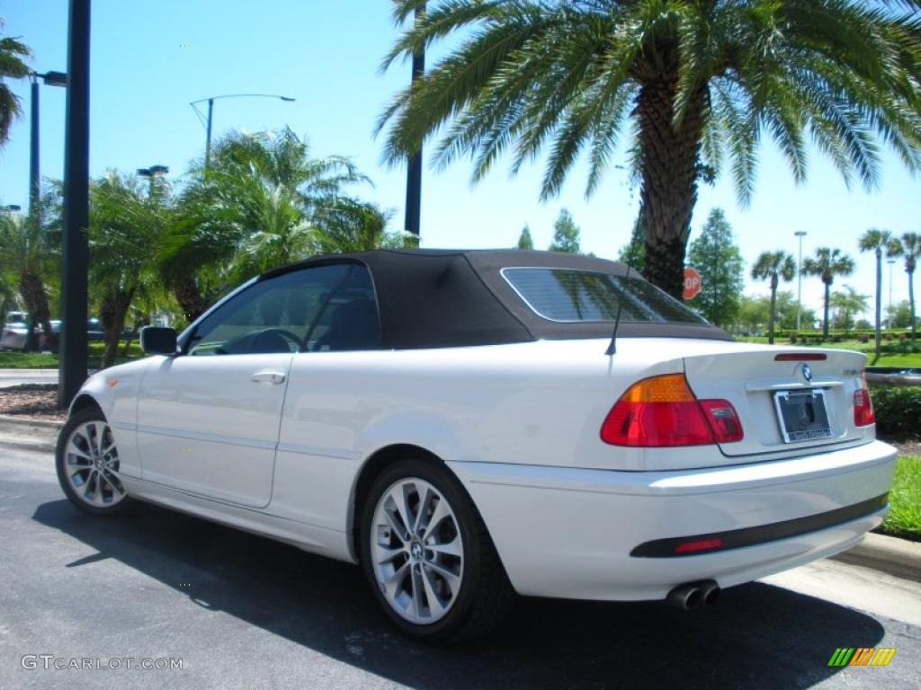 2004 3 Series 330i Convertible - Alpine White / Sand photo #8