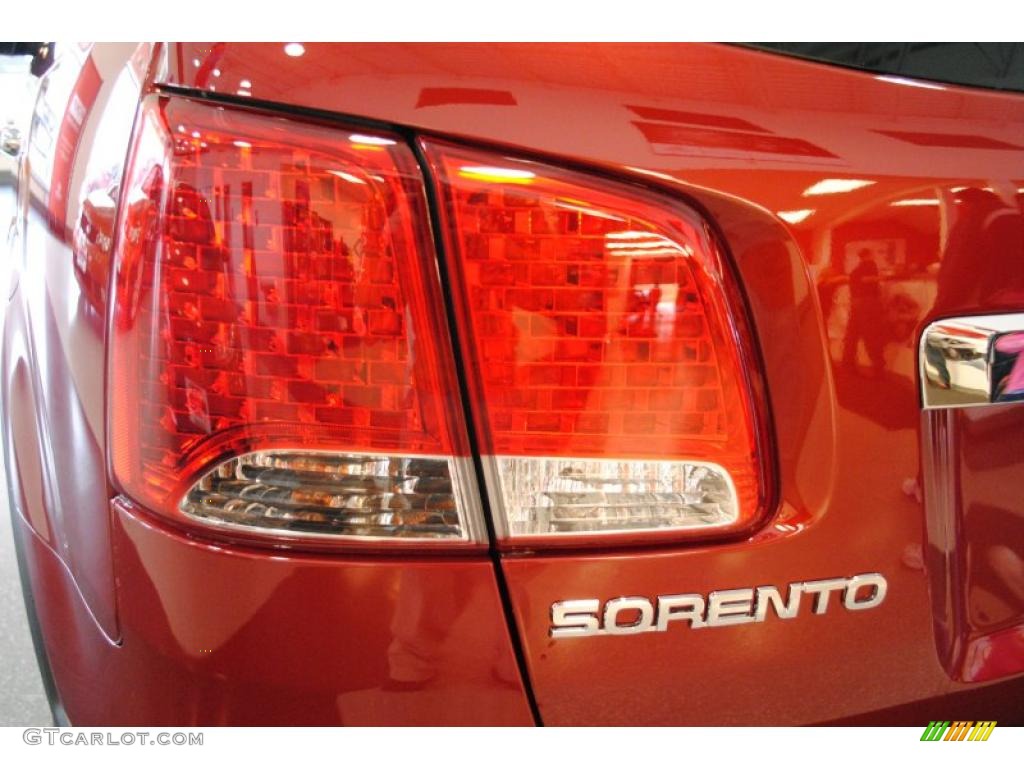 2011 Sorento LX - Spicy Red / Gray photo #50