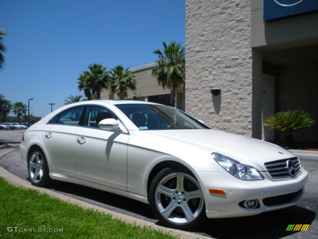 2007 CLS 550 - Arctic White / Cashmere photo #4