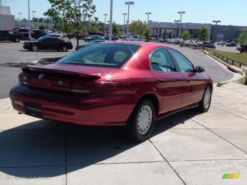 1997 Sable GS Sedan - Toreador Red Metallic / Medium Graphite photo #6