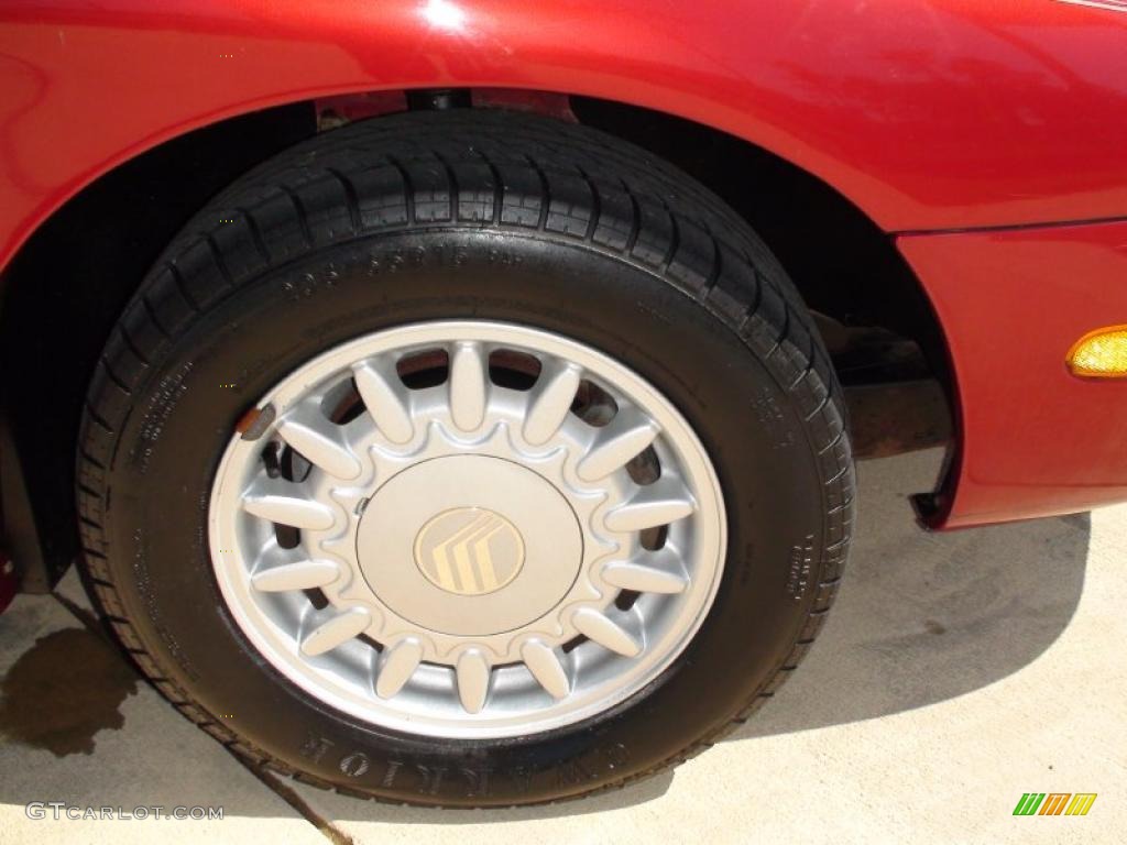 1997 Sable GS Sedan - Toreador Red Metallic / Medium Graphite photo #33