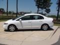 Taffeta White - Civic LX Sedan Photo No. 10