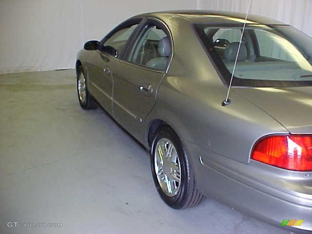 2002 Sable LS Premium Sedan - Spruce Green Metallic / Medium Parchment photo #11