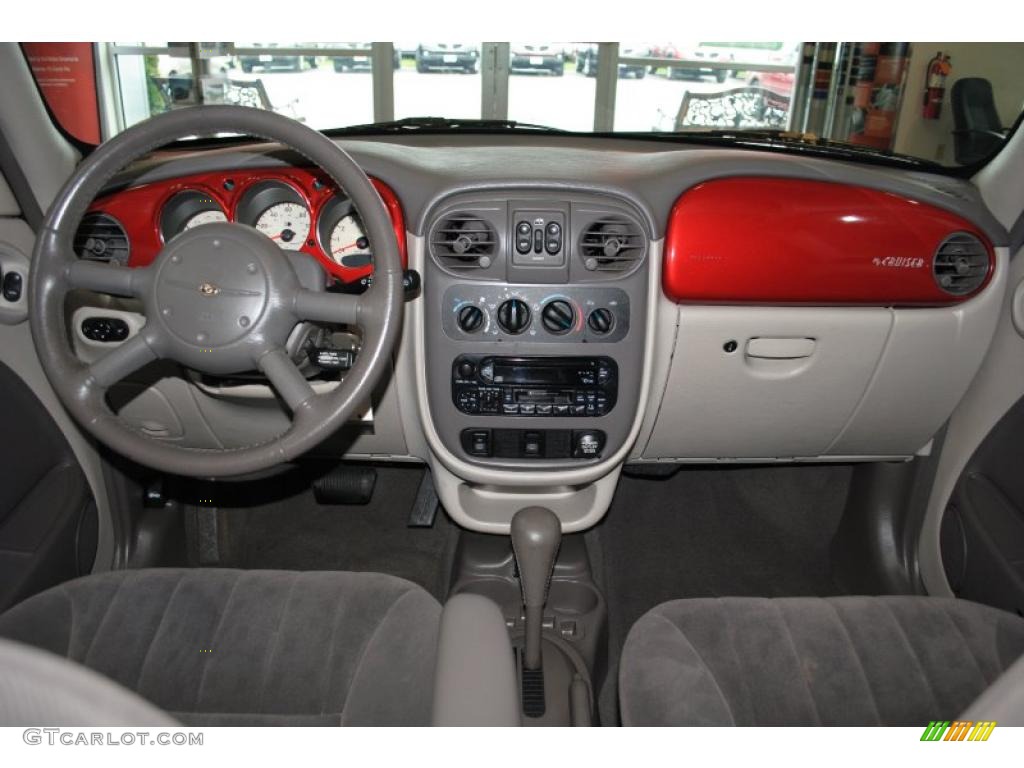 2001 PT Cruiser  - Inferno Red Pearl / Gray photo #13