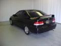 1999 Flamenco Black Pearl Honda Civic EX Coupe  photo #23