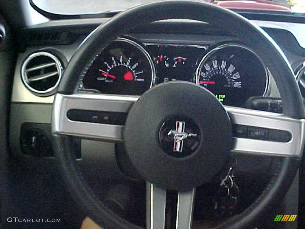 2007 Mustang GT Premium Coupe - Redfire Metallic / Light Graphite photo #10