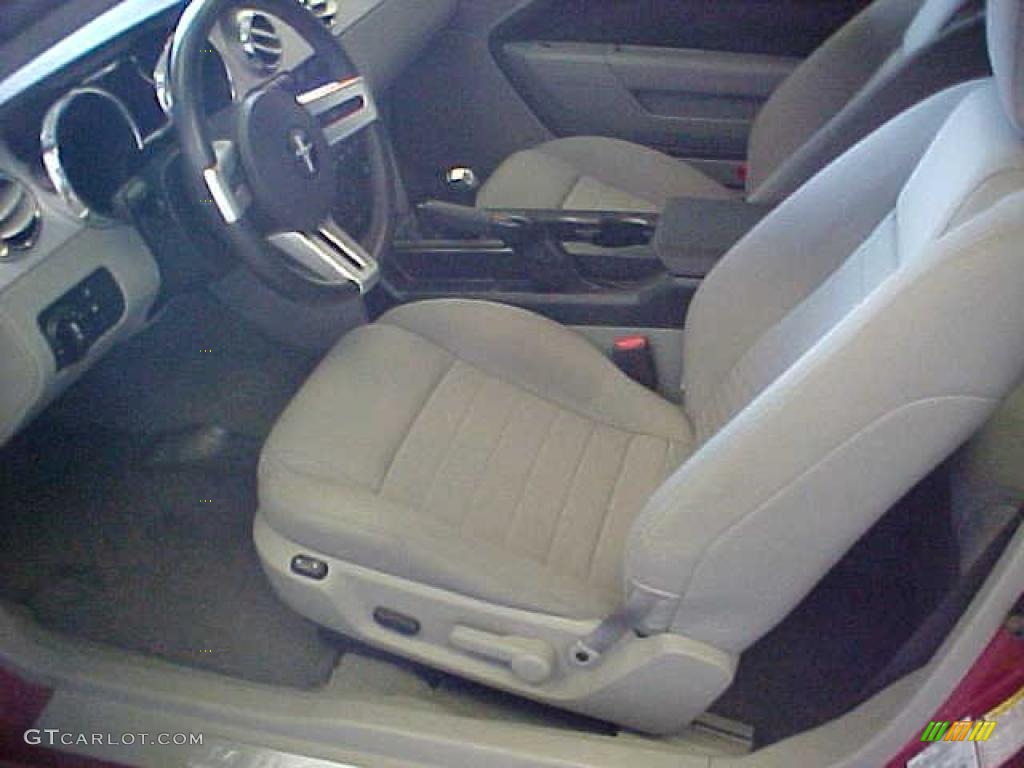 2007 Mustang GT Premium Coupe - Redfire Metallic / Light Graphite photo #13