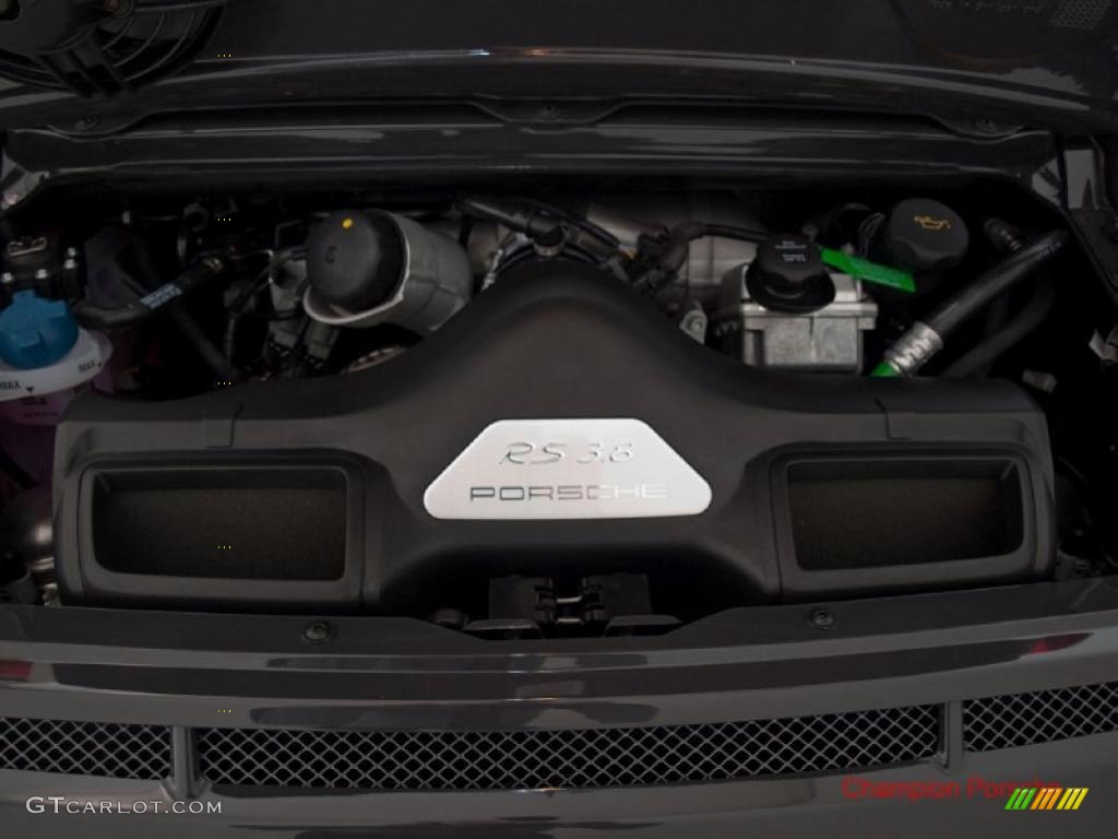 2010 Porsche 911 GT3 RS 3.8 Liter GT3 DOHC 24-Valve VarioCam Flat 6 Cylinder Engine Photo #29121410