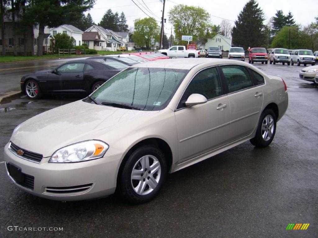 2010 Impala LS - Gold Mist Metallic / Ebony photo #1