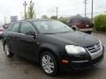 2007 Black Volkswagen Jetta Wolfsburg Edition Sedan  photo #7