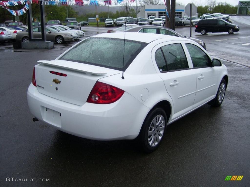 2010 Cobalt LT Sedan - Summit White / Ebony photo #5