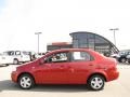 Sport Red 2006 Chevrolet Aveo LS Sedan