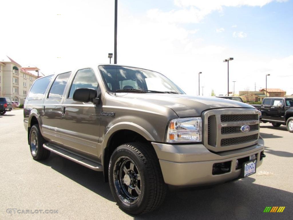 2005 Excursion Eddie Bauer 4x4 - Pueblo Gold Metallic / Medium Pebble photo #11