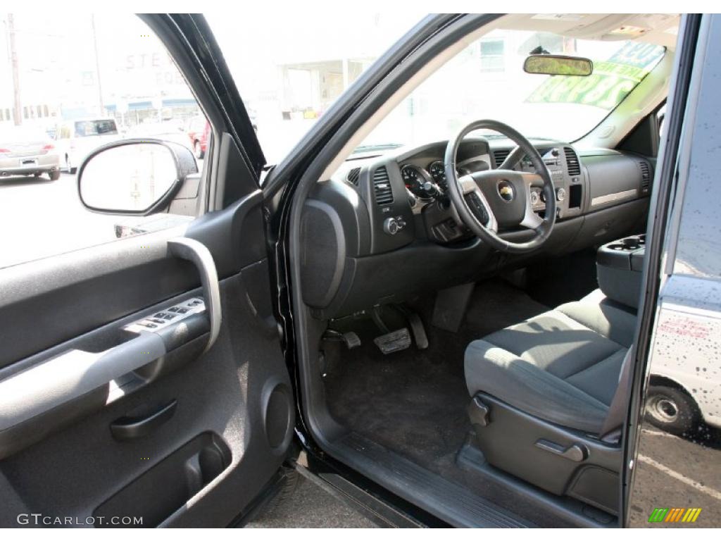 2009 Silverado 1500 LT Crew Cab 4x4 - Black / Ebony photo #10