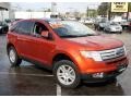 2008 Blazing Copper Metallic Ford Edge SEL AWD  photo #3