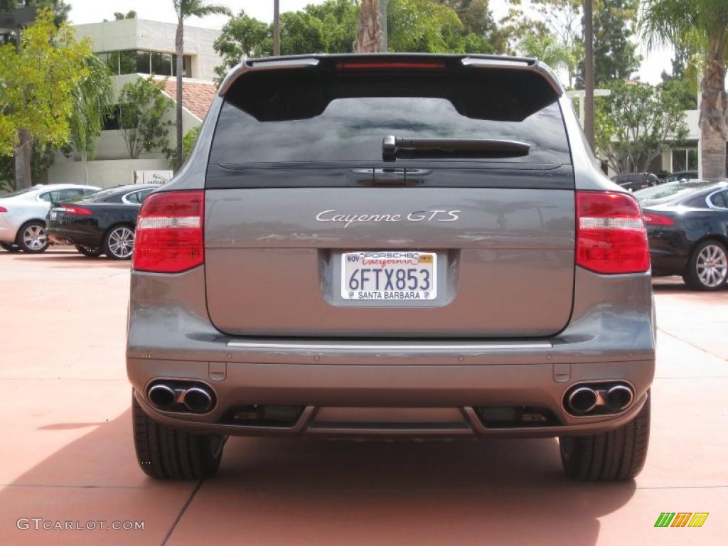 2008 Cayenne GTS - Meteor Grey Metallic / Black photo #5