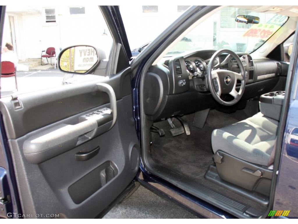2009 Silverado 1500 LT Crew Cab 4x4 - Imperial Blue Metallic / Ebony photo #10