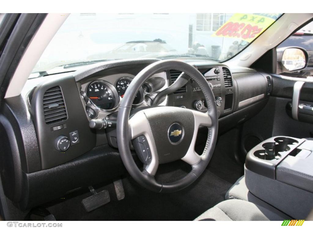 2009 Silverado 1500 LT Crew Cab 4x4 - Imperial Blue Metallic / Ebony photo #11