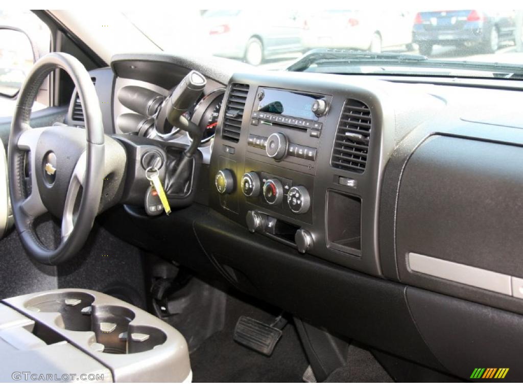 2009 Silverado 1500 LT Crew Cab 4x4 - Imperial Blue Metallic / Ebony photo #17