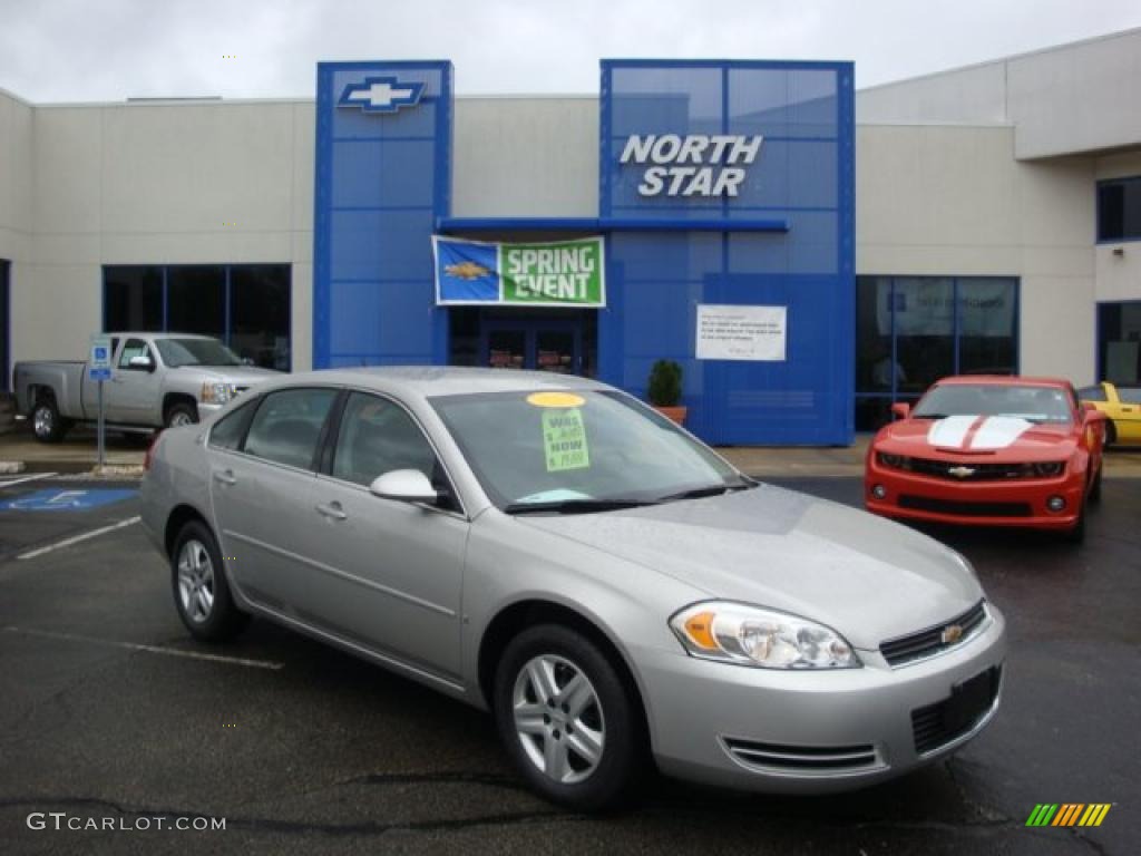 2007 Impala LS - Silverstone Metallic / Ebony Black photo #1