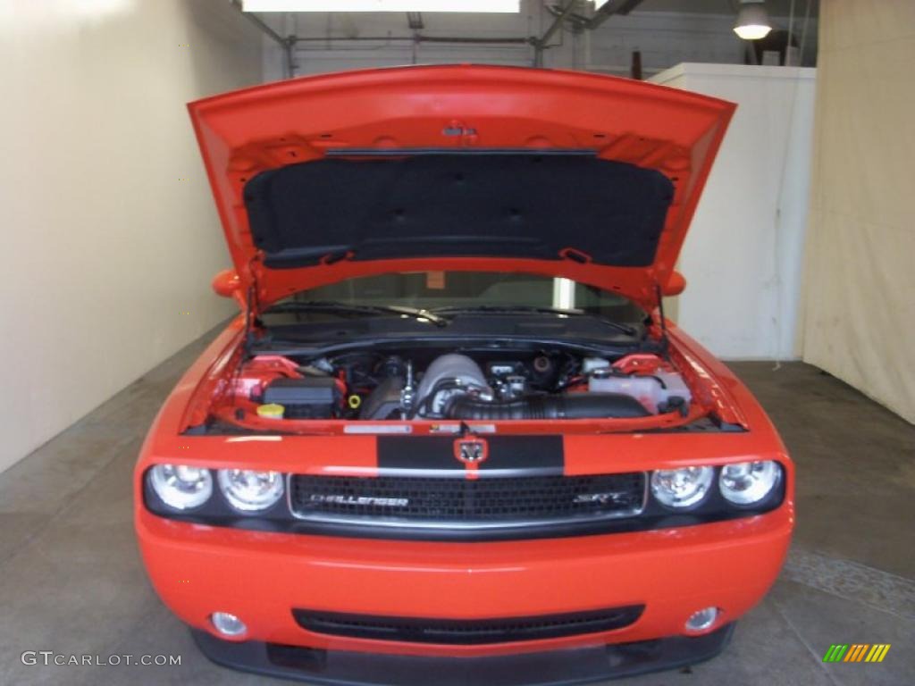 2010 Challenger SRT8 - HEMI Orange / Dark Slate Gray photo #18