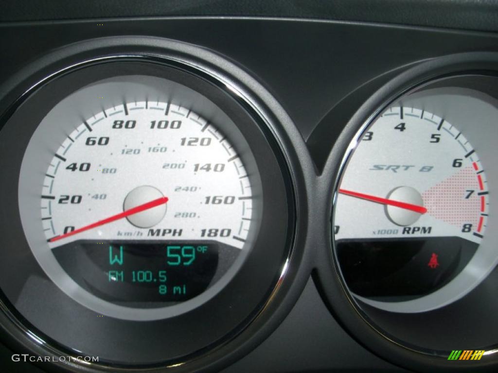 2010 Challenger SRT8 - HEMI Orange / Dark Slate Gray photo #27