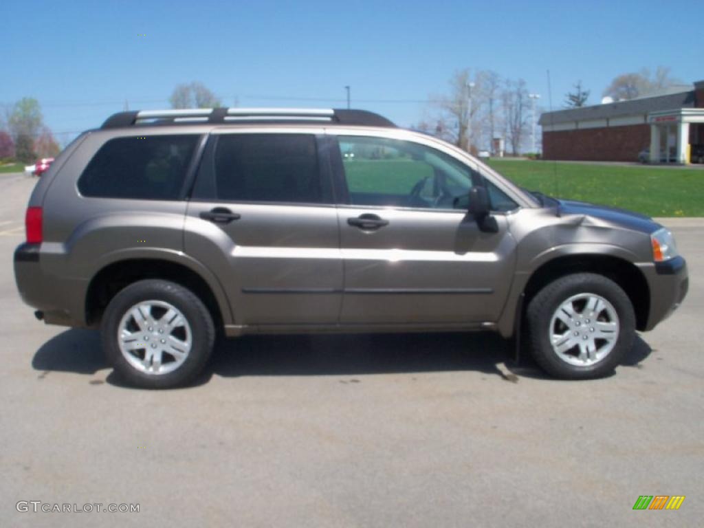 2004 Endeavor LS AWD - Titanium Gray Pearl / Charcoal Gray photo #6
