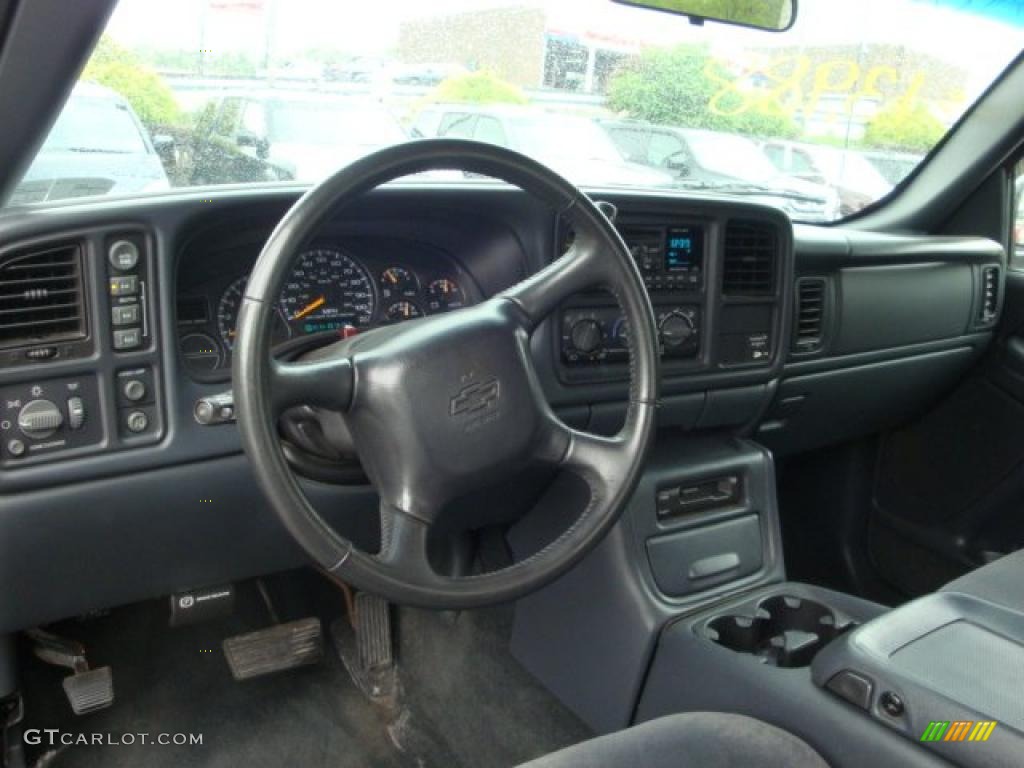 2000 Silverado 1500 Z71 Extended Cab 4x4 - Indigo Blue Metallic / Graphite photo #10