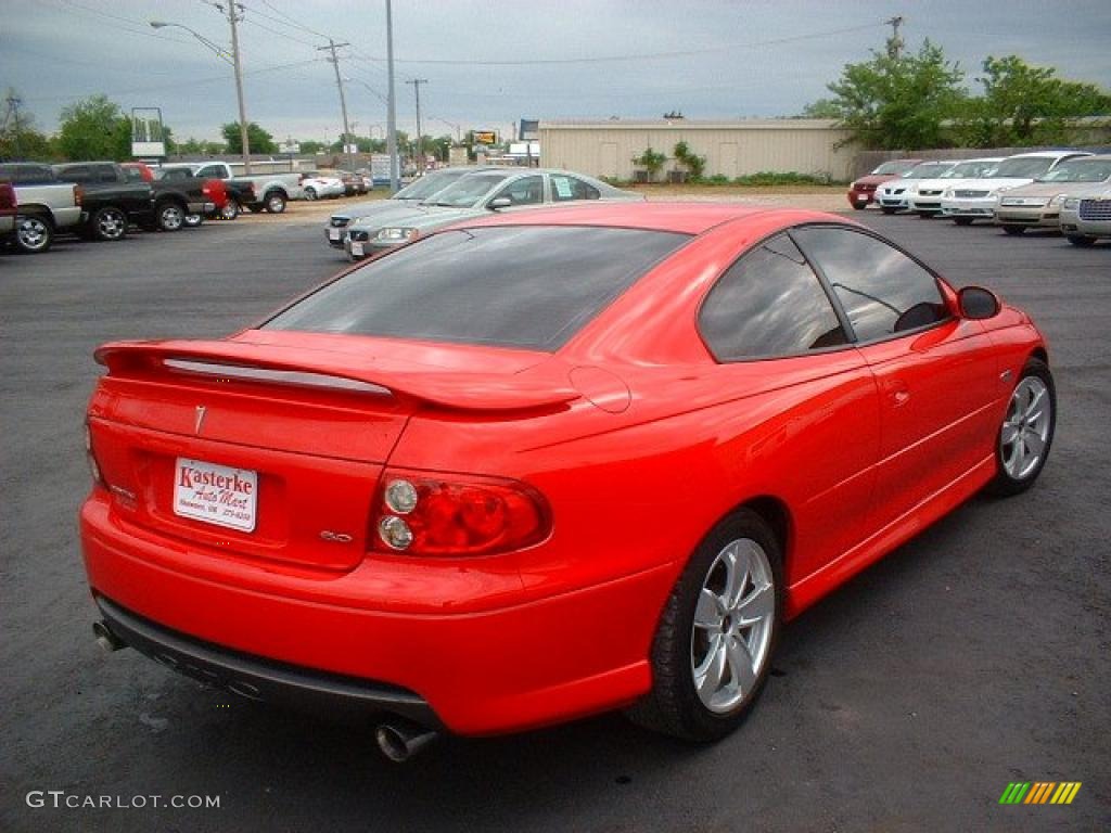 2005 GTO Coupe - Torrid Red / Black photo #5