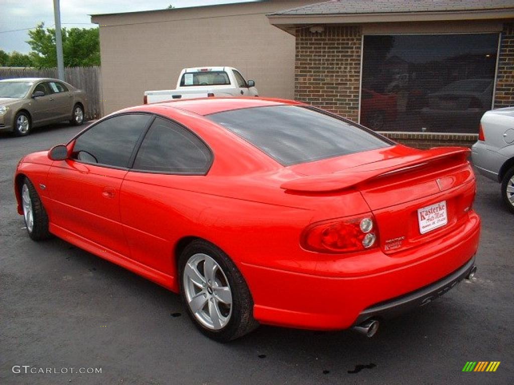 2005 GTO Coupe - Torrid Red / Black photo #7