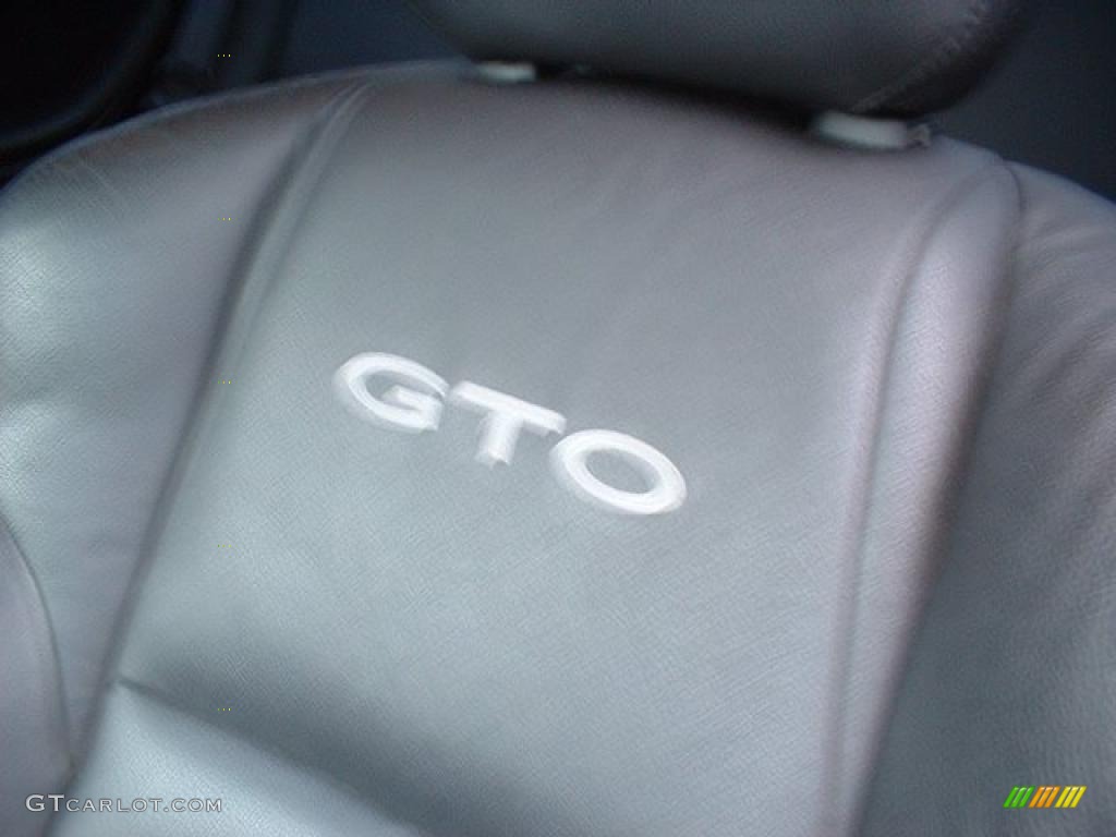 2005 GTO Coupe - Torrid Red / Black photo #11