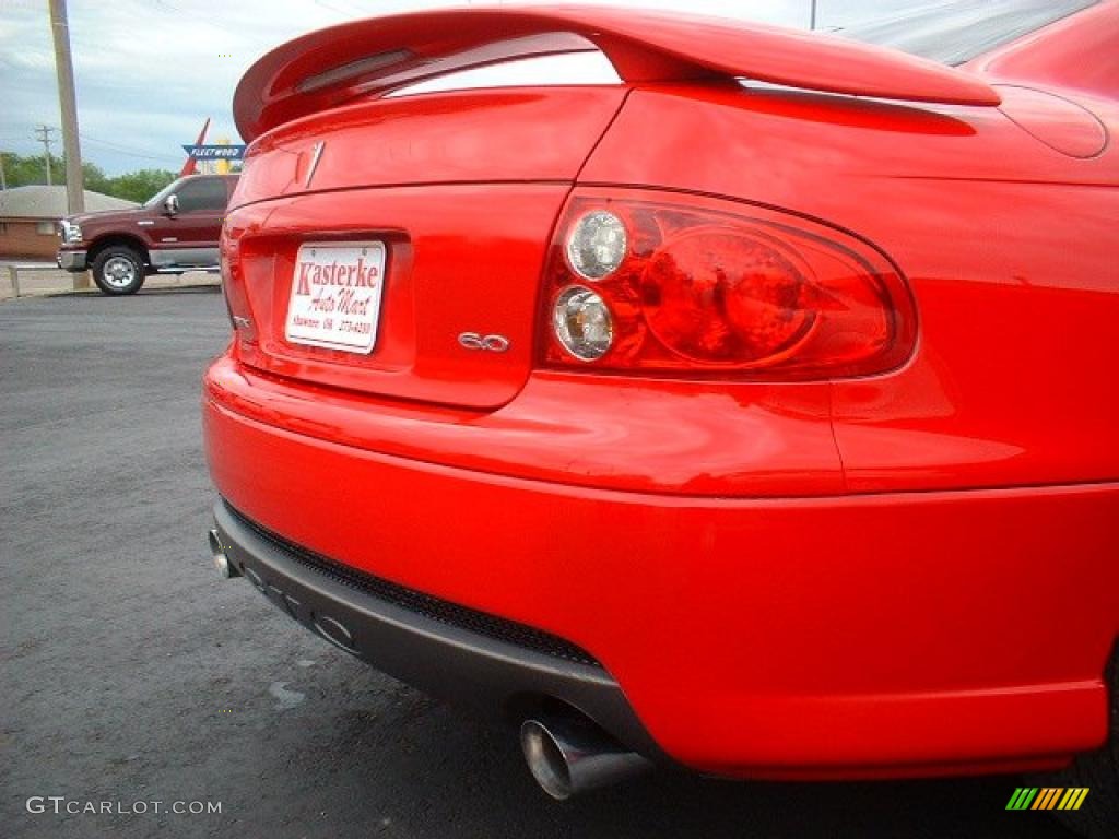 2005 GTO Coupe - Torrid Red / Black photo #14