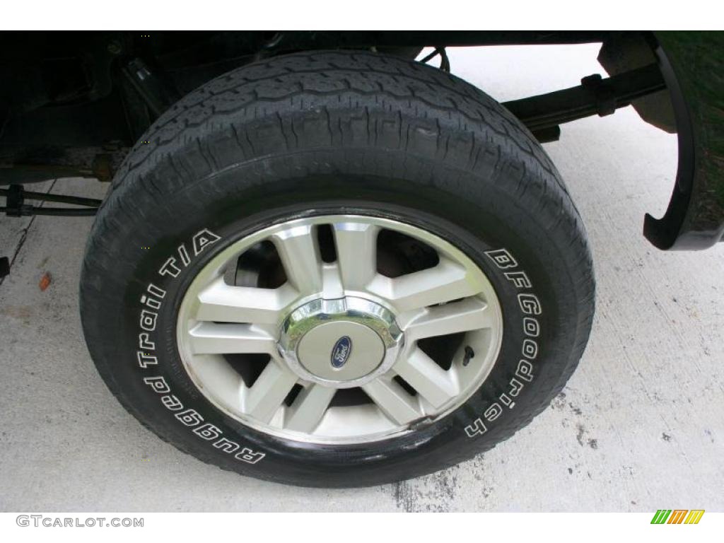 2004 F150 Lariat SuperCrew 4x4 - Black / Black photo #32