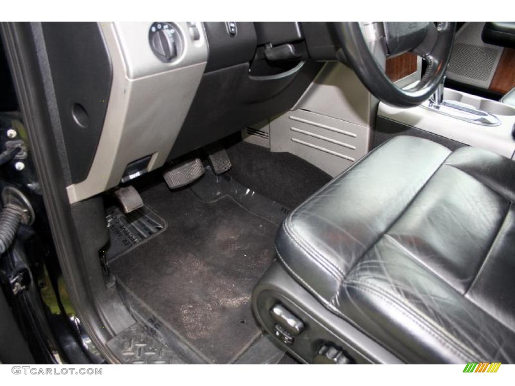 2004 F150 Lariat SuperCrew 4x4 - Black / Black photo #39
