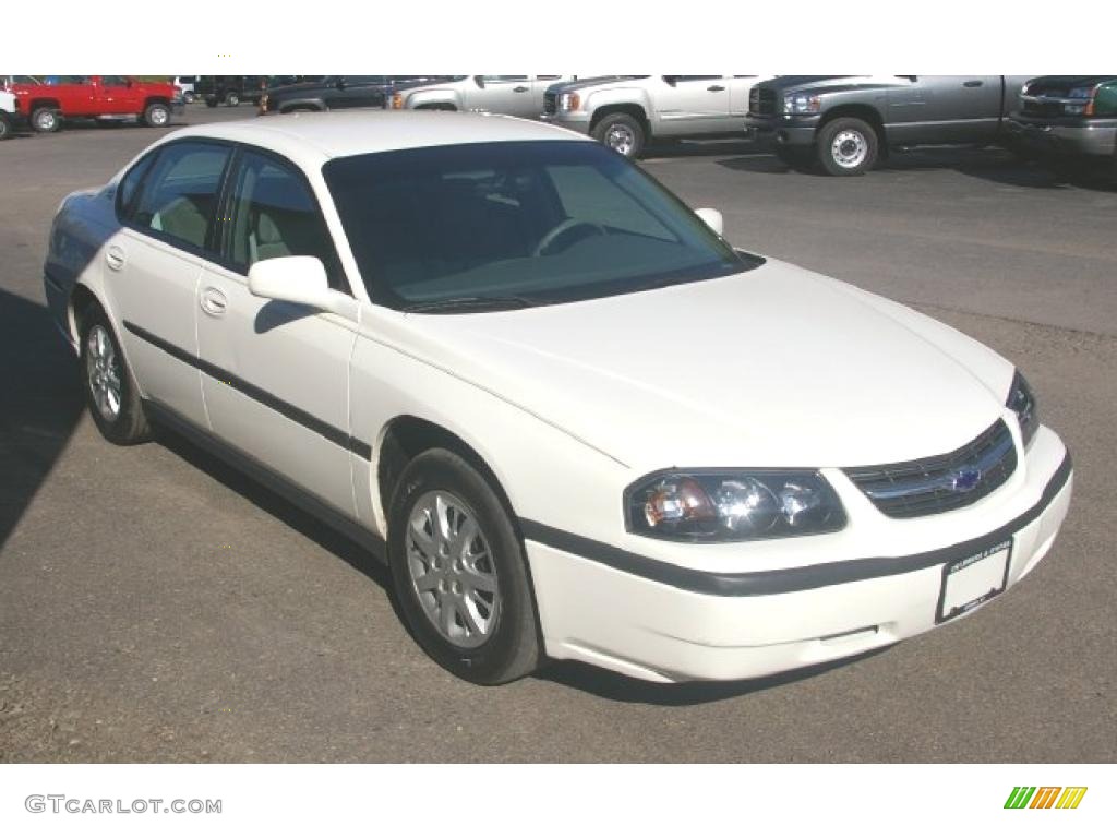 2001 Impala  - White / Medium Gray photo #14