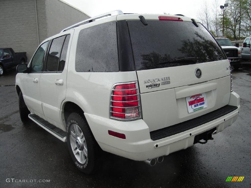 2003 Mountaineer Premier AWD - Ceramic White Tri-Coat / Medium Dark Parchment photo #3