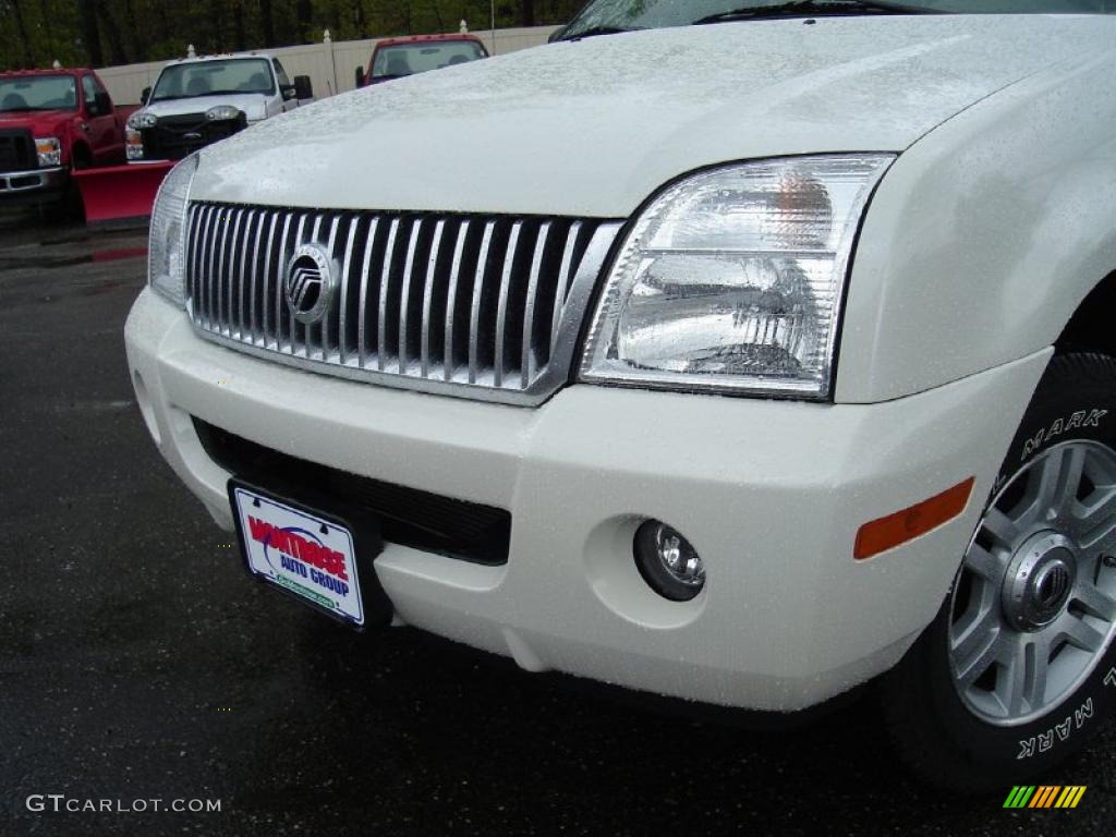 2003 Mountaineer Premier AWD - Ceramic White Tri-Coat / Medium Dark Parchment photo #9